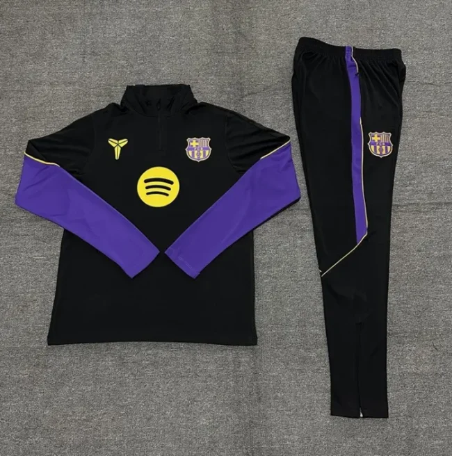 26/27 Barcelona Adult training suit light black