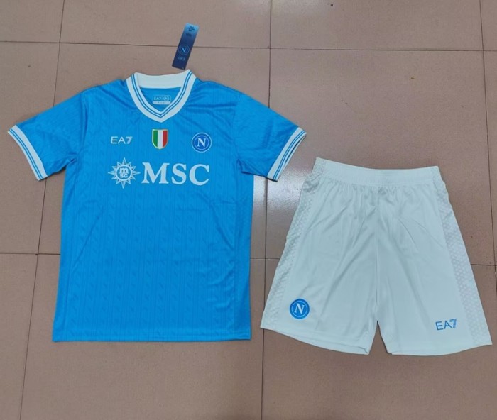 25/26 Napoli home Adult Set football jersey