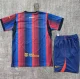 26/27 Barcelona home kids kit