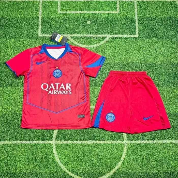 25/26 PSG Paris third kids kit