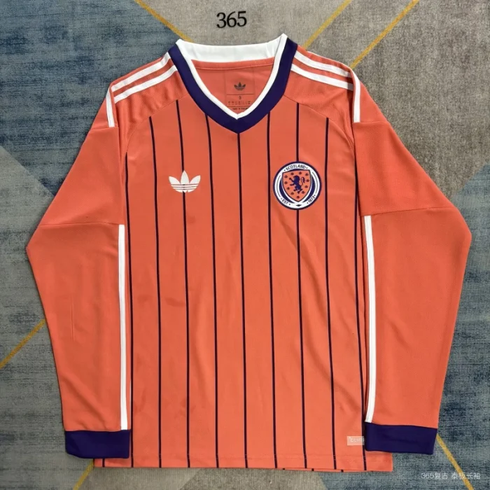 2026 Scotland AWAY football Jersey long sleeves
