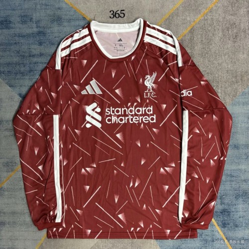 26/27 liverpool home football Jersey Long sleeves