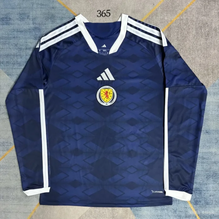 2026 Scotland home football Jersey long sleeves