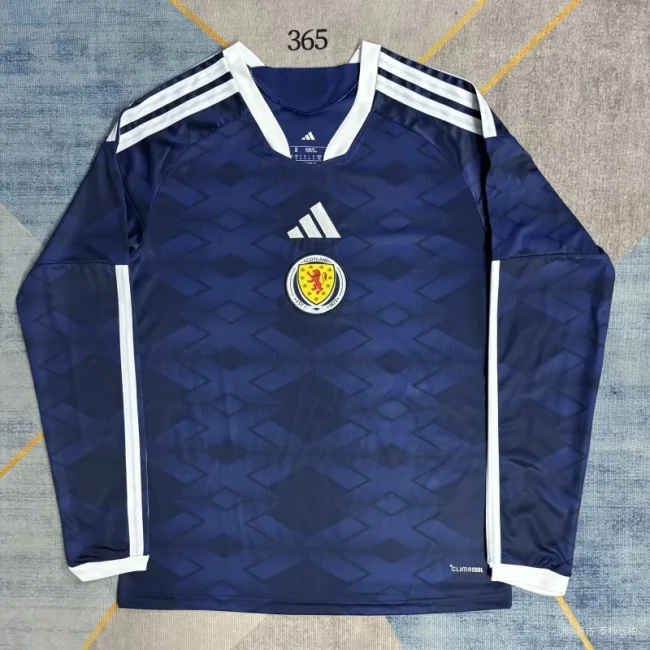 2026 Scotland home football Jersey long sleeves