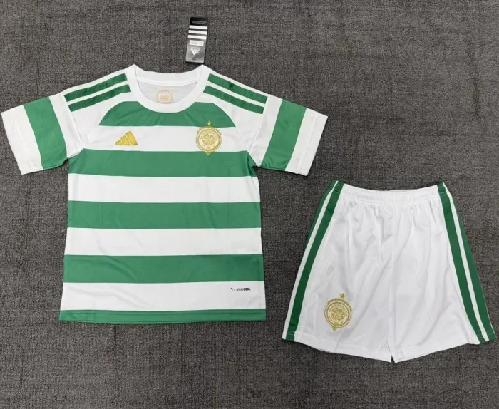 26/27 Celtic home kids kit