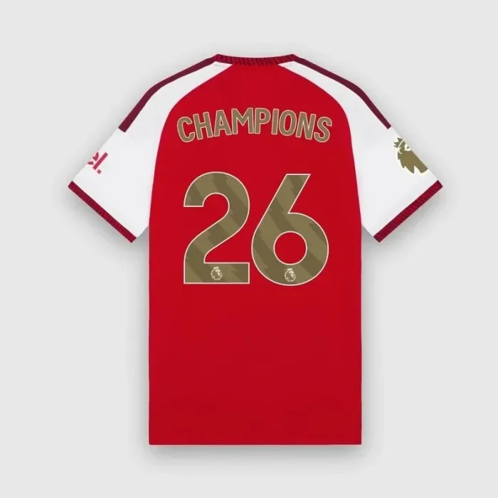 26/27 Arsenal Premier League Champions Home Shirt