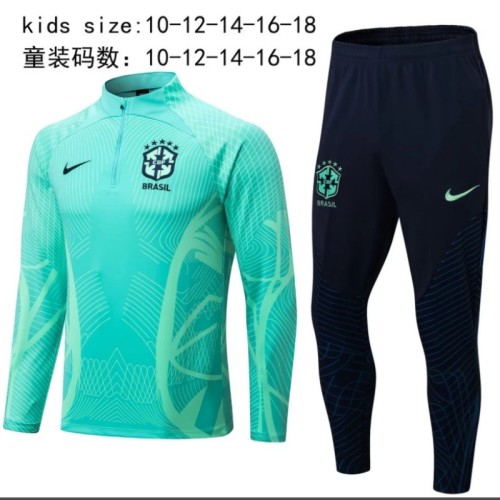 26/27 Brazil Jordan Adult training suit Royal green