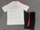 26/27 PSG kids short sleeved training suit white