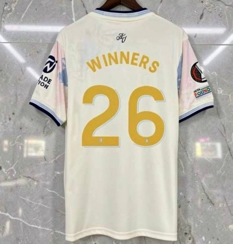 2026  Aston Villa third  UEFA Europa League football jersey