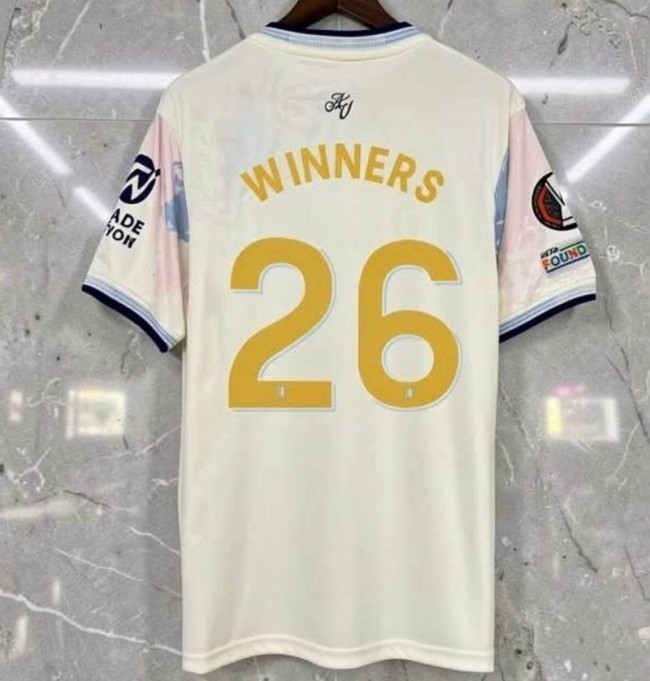 2026 Aston Villa third UEFA Europa League football jersey