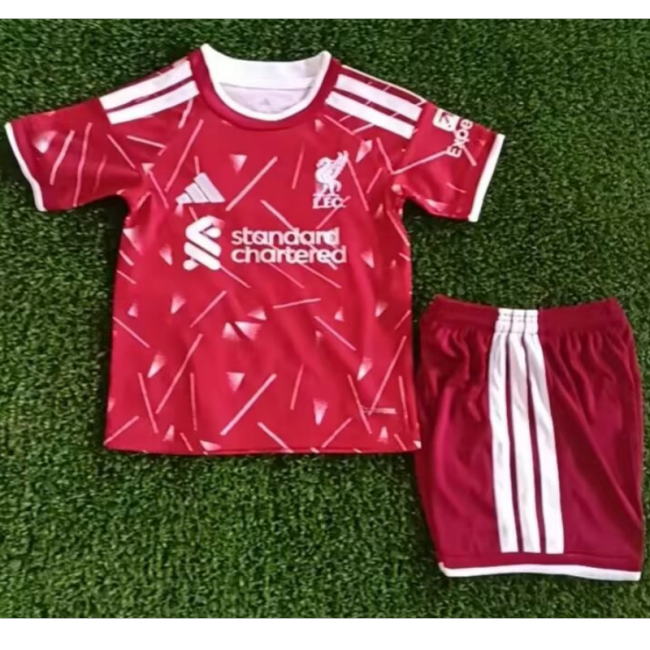 26/27 liverpool home kids kit