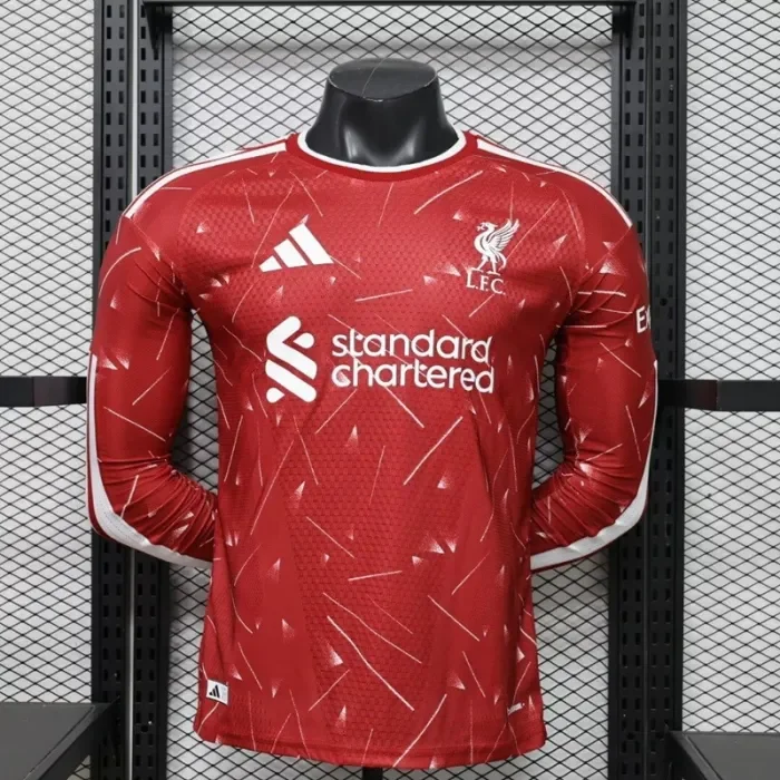 26/27 liverpool home Player Version long sleeves