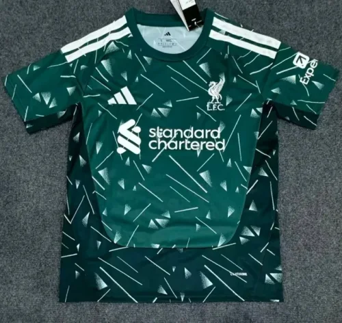 26/27 liverpool green goalkeeper football Jersey
