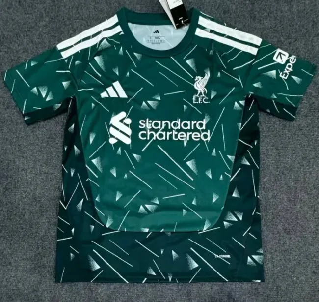 26/27 liverpool green goalkeeper football Jersey
