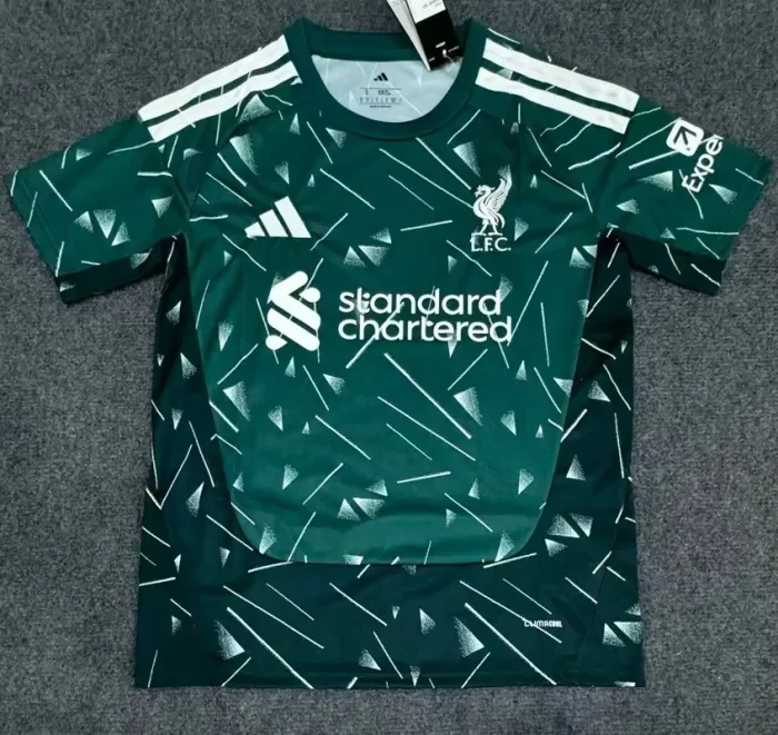 26/27 liverpool green goalkeeper football Jersey
