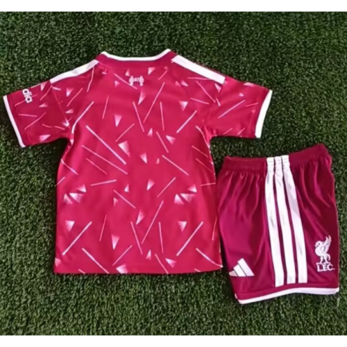 26/27 liverpool home kids kit
