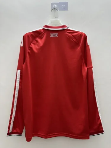 26/27 Manchester United home football jersey long sleeves