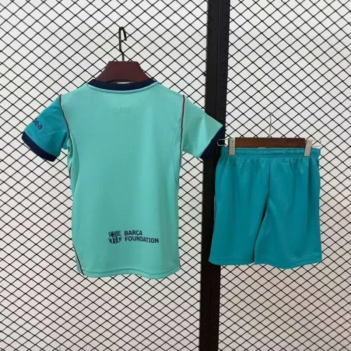 26/27 Barcelona third kids kit