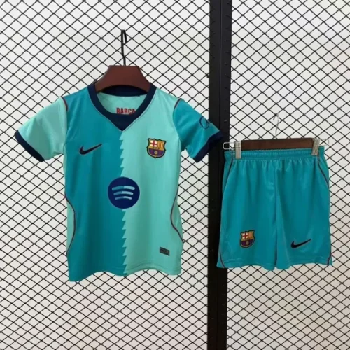 26/27 Barcelona third kids kit