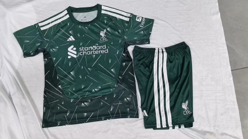 26/27 Liverpool Third kids kit green