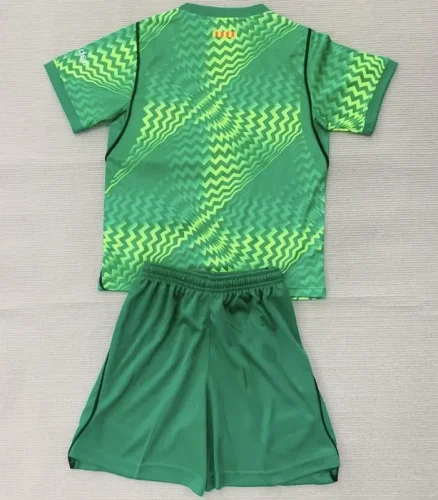 26/27 Barcelona Goalkeeper kids kit green