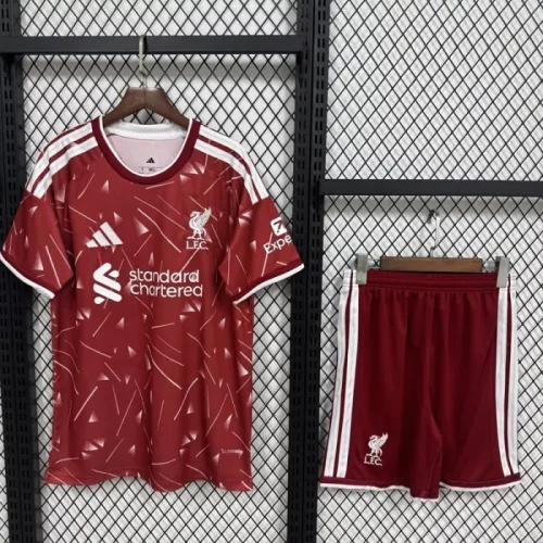 26/27 liverpool home Adult Set football Jersey