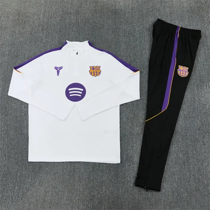 26/27 Barcelona kids training suit white