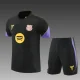 26/27 Barcelona kids Short sleeve training suit black