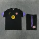 26/27 Barcelona kids Short sleeve training suit black