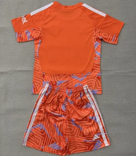26/27 Arsenal goalkeeper Kids kit orange