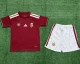 26/27 Hungary home kids kit football Jersey