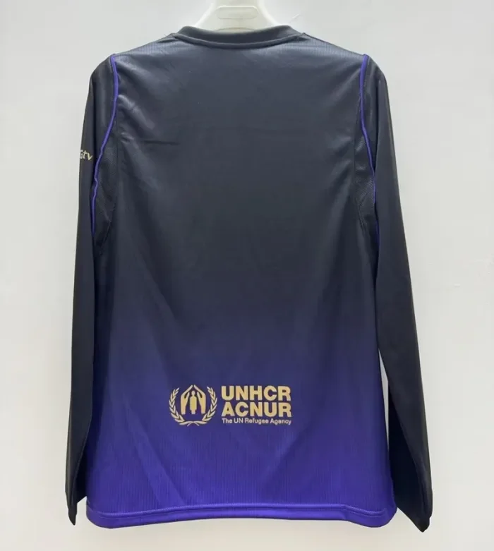26/27 Barcelona Away long sleeves football Jersey