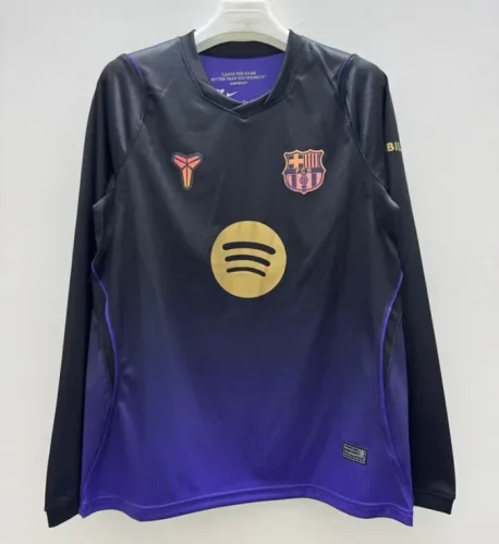 26/27 Barcelona Away long sleeves football Jersey