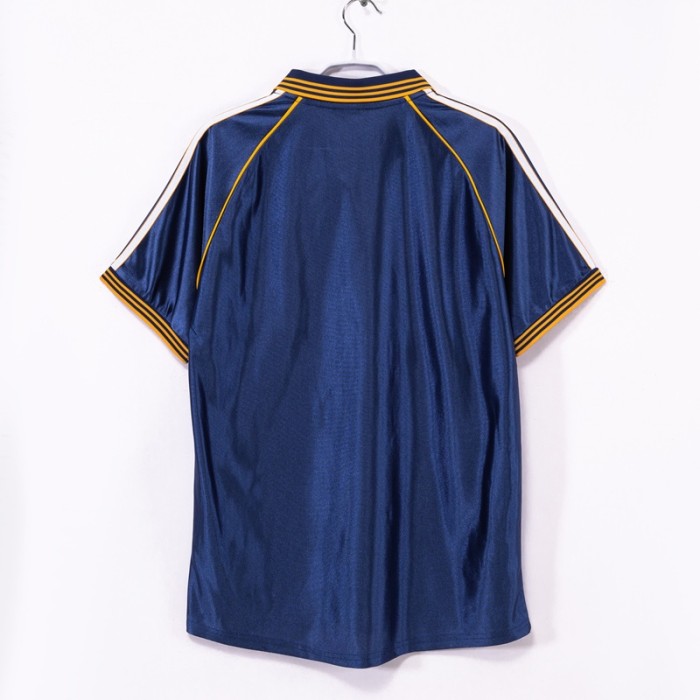1998/00 Real Madrid jersey - navy blue color