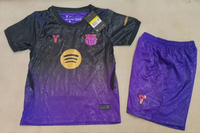 26/27 Barcelona Away kids kit