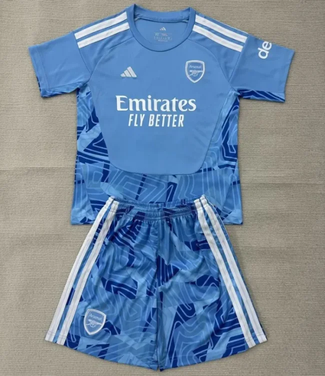 26/27 Arsenal goalkeeper Kids kit blue