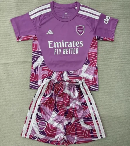 26/27 Arsenal goalkeeper Kids kit Purple
