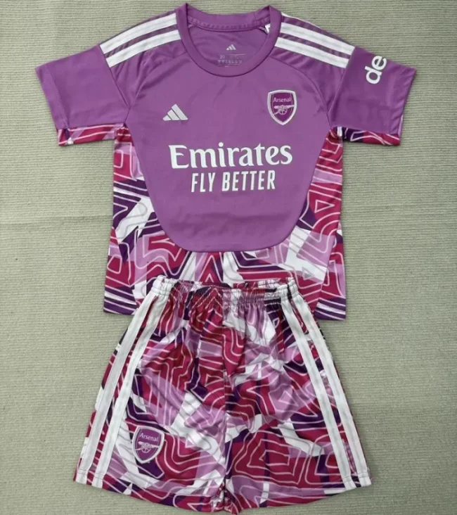 26/27 Arsenal goalkeeper Kids kit Purple