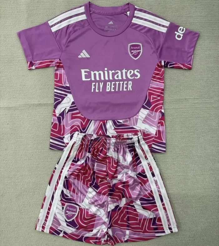 26/27 Arsenal goalkeeper Kids kit Purple