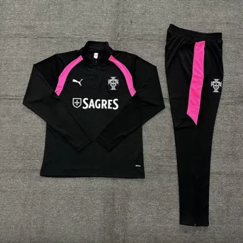26/27 Portugal kids training suit black