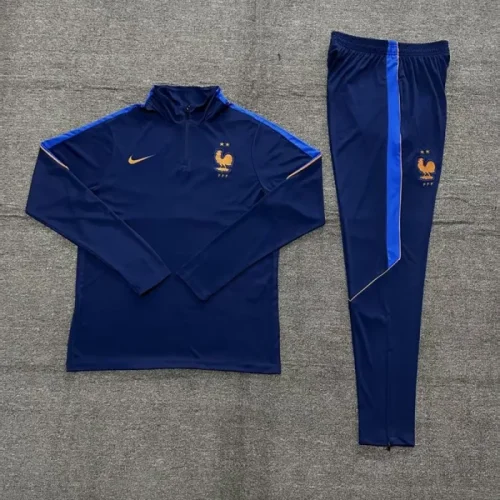 26/27 France kids training suit Royal Blue