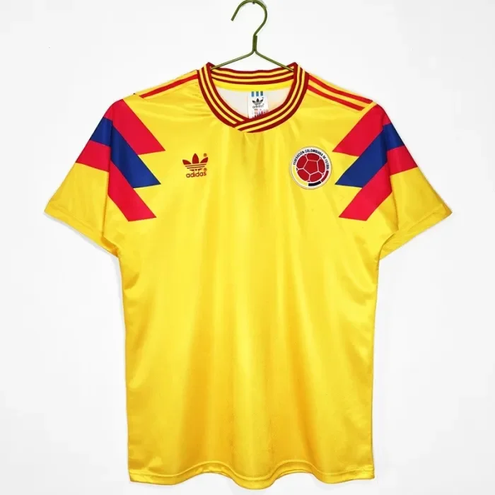 Retro 1990 Colombia home football Jersey