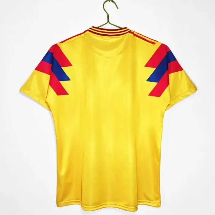 Retro 1990 Colombia home football Jersey