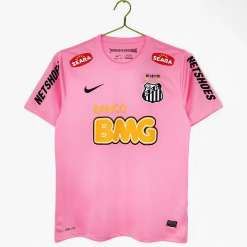 Retro 2013 Santos football Jersey pink