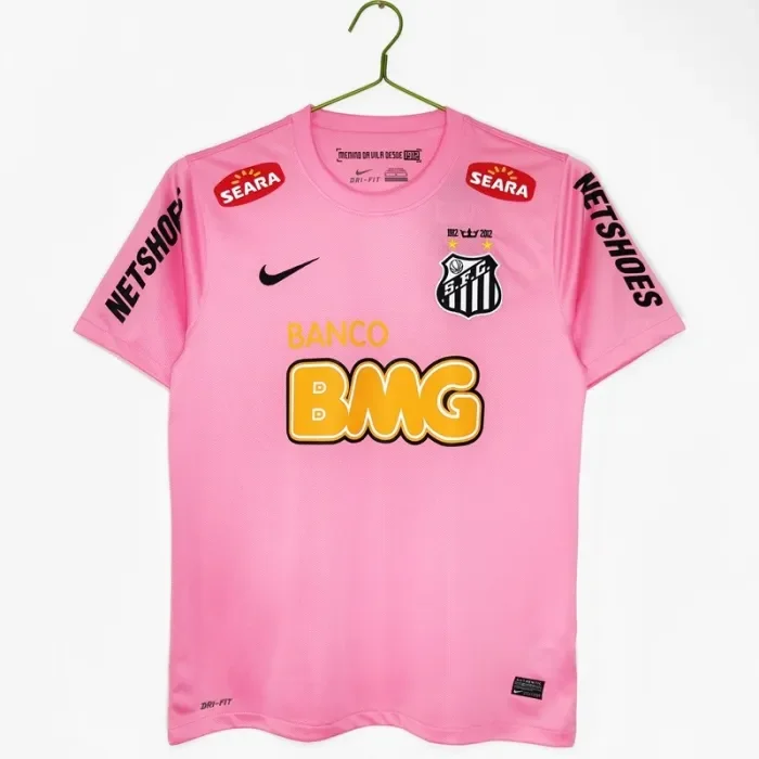 Retro 2013 Santos football Jersey pink