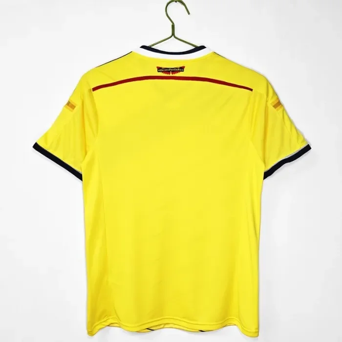 Retro 2014 Colombia home football Jersey