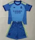 26/27 Real Madrid goalkeeper kids kit blue