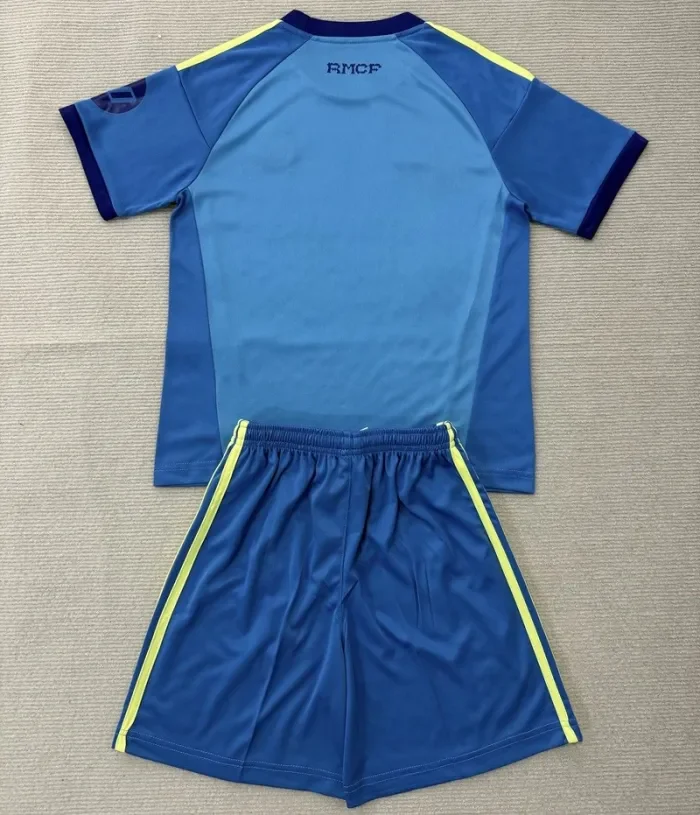 26/27 Real Madrid goalkeeper kids kit blue