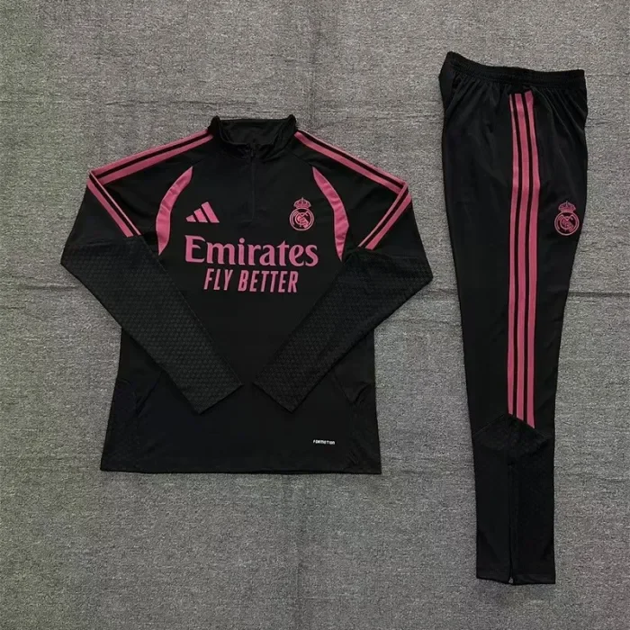 26/27 Real Madrid Kids training suit black