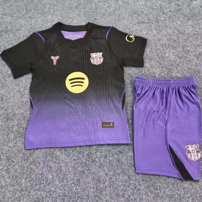 26/27 Barcelona Away kids kit